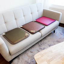 한솔 전기방석 1인용~4인용 사무실 의자 쇼파 온열 발열 온도조절 시트 사각 쿠션 보온, 4인용(색상랜덤)