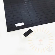 단디 스티커 고무자석 30MM 50PCS 종이자석