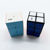 2X2X3 QiYi 치이 223 큐브 루빅스 스피드 큐브 치이큐브 MoFangGe 모팡지/ QiYi 223 Speed Cube 10개이상 구매시 마론 8색펜 1개 증정, 스티커리스(Stickerless)