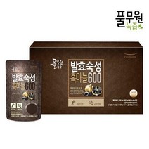 발효숙성 흑마늘 풀무원 600시간 숙성, 2박스(60포), 2개