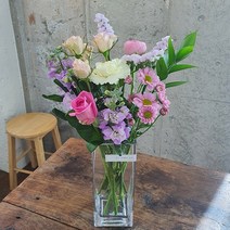 꽃정기배송 생화꽃택배 1회체험꽃가능 화훼농가 꽃경매출고 꽃다발 꽃은 언제나 옳다., 1회