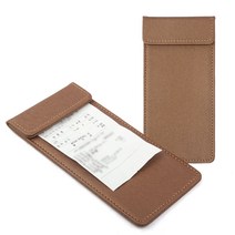 자석 빌지판 빌지패드 가죽 영수증 꽂이 홀더, 01 고급 자석 빌지받침 (A)