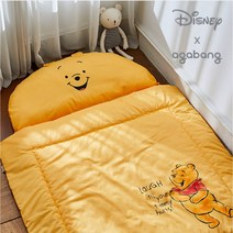 아가방 디즈니 푸우낮잠이불세트 옐로우 귀여운 곰돌이푸우포인트 캐릭터로 사랑스러운 낮잠이불세트로 추천드려요, 옐로