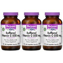 블루보넷 Bluebonnet 버퍼드 비타민C 500mg 180베지캡슐 3개 아스코르빈산 칼슘 아스코르베이트 헤스페리딘 나린 게닌 제닌 플라 보논 보놀 에리오시트린 나리루틴