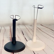 구체관절인형 소품 돌스탠드 전시 15cm 20cm 솜인형 아이돌 인형 파올라레이나 유딩이 브라이스 바비, 블랙