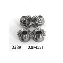 웜기어 베벨기어 톱니바퀴 신제품 베벨 기어 0.8 모델 15 이빨 구멍 3/4/5/6/6mm 90 변속기 셀프 구리 스테, 01 15 치아_08 Hole 6 (steel)