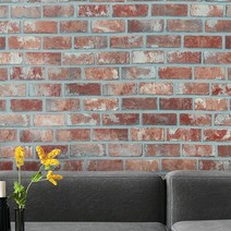 O2 셀프 인테리어 벽지 아트월 시트지 도배지 고벽돌, 단품