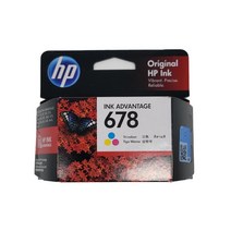 HP 정품잉크 Deskjet Ink Advantage 2545 칼라 (No.678), 1개
