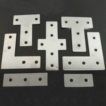 알루미늄 프로파일용 90도 조인트 보드 플레이트 코너 앵글 브래킷 연결 스트립 30304040 ltcross 4 홀, 3030크로스