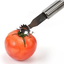 제거기 토마토 과일꼭지 코어러 스텐, 상세페이지 참조