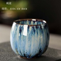 도자기 찻잔세트 다기세트 다도세트 1pcs2pcs4pcs 가마 변경 중국 차 컵 컵, 1pcs-80ml, c