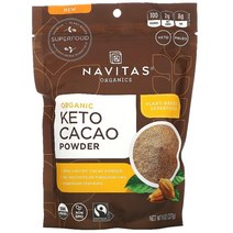 Navitas Organics Organic Cacao Powder 8 oz (227 g), 1팩