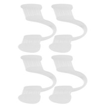 이갈이 마우스 가드 피스 가드 4 개 치아 연삭 안티 스포츠 마우스, 01 White