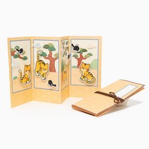 민화샵 종이병풍만들기 만들기재료 엄마표미술놀이 겨울만들기, 호작도 TDPPP0683