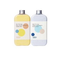 나띵프로젝트 오감목욕 히말라야소금 버블바스 입욕제 옐로 + 블루, 230g, 2세트