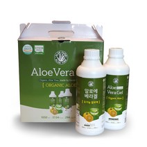 친환경 유기농 생 알로에 베라겔 1050ml