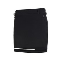 볼빅 여성 골프 메쉬 컬러풀 라인 큐롯 스커트 VLCUK310 BK