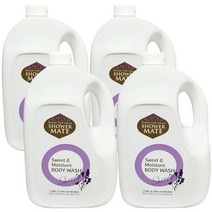 애경 샤워메이트 스위트 모이스처 바디워시 4000ml x 4개, 케라시스 엑스트라 데미지케어 샴푸 4000ml x 4개