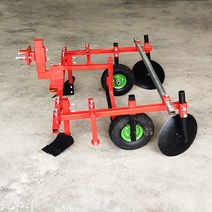 비닐 피복기 멀칭 잡초 제거기 항타기 농기구 씨앗 파종기 밭갈기 차광비닐, 60cm-1.2m 원반 덮개토개