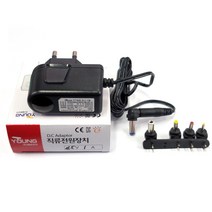 태영전자 국산 정전압어댑터 4.5V1A(1000mA) 직류전원장치(SMPS) 5종 멀티잭