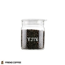 원두 밀폐용기 L 400ml 유리밀폐용기 커피보관 생두통 글라스