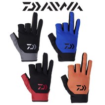 다이와 정품 DG-8920W 방풍 게임 글러브 3컷 낚시장갑, 블루L(03131)
