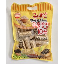 국내산 현미 보리로 만든 곡물 강정 10곡 1봉지, 1개, 200g