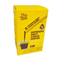 에스프레소 샷 액상 커피 20 스틱 240ml (12ml x 20개입)