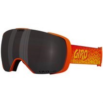 Giro 보드고글 Contact Goggles, Orange Cover Up/Vivid Smoke+Vi