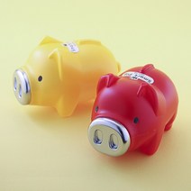 2p 스마트 돼지저금통(중)/팬시점판매용 운동회사, 2개