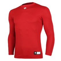 데상트 DESCENTE S8111WCO02 RED0 라운드 언더셔츠 레드(DOR-G8995R)