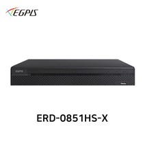 이지피스 ERD-0851HS-X 200만화소 8채널 하이브리드 녹화기 CVI/AHD/TVI/SD (HDD미포함)