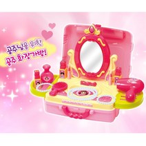 달님이 미용실놀이 악세서리 화장가방 4세여아 X-마스 공주 여자장난감 6살