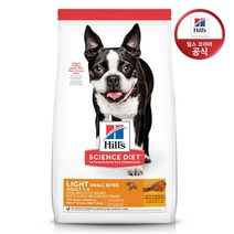 힐스 사이언스다이어트 강아지 어덜트 스몰바이트 라이트 치킨 2kg (다이어트)x2개, 다이어트, 2개