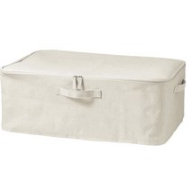 무인양품 MUJI 소프트 수납 박스 의류케이스 L 4550344831564, 베이지, 1개