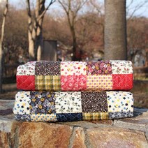 부직포안감 20수옥스포드 면누빔지 가든패치 2컬러, 네이비