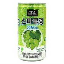 미닛메이드 미닛메이드-스파클링청포도185ml(30캔)@@, 60개, 185ml