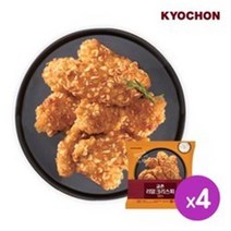 [교촌치킨] (교촌 치킨) 교촌 리얼 크리스피텐더 치킨 4팩, 300g, 3세트