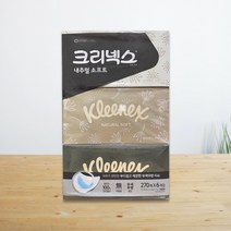 크리넥스 내추럴 소프트 미용티슈 270매 * 6입, 1개