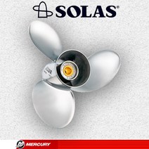 [SOLAS] 머큐리/마리너 프로펠러 40~140마력 / 스테인레스 프로펠라, 90마력(4행정), 일본 야마하, 15피치