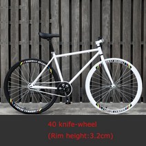 MTB자전거 가성비좋은 튼튼한 산악 입문용 픽시 자전거 26 인치 등 전방 라이드 고정 기어 도시 고 탄, 02 2_01 26 inch