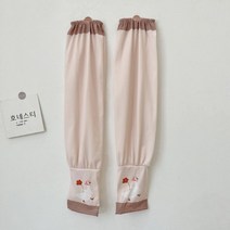 여름철 루즈한 아이스 선크림 소매 야외 운전 자전거 타다 만화 귀여운 팔걸이 장갑 여자 아이스 토시