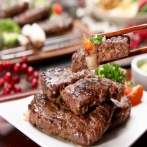 한우 떡갈비 스테이크 100g x 10팩 총 1kg (순한맛), 10개