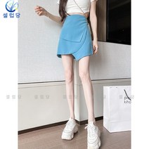 셀럽당 여 여름 언밸런스 스커트