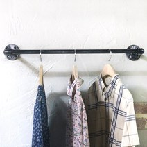 투버스 파이프행거 배관파이프DIY 인테리어옷걸이부착행거 4종 벽부착행거 15A 20 A, hh00133(장) 엔틱실버
