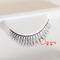 10쌍 33디자인- 9 10mm 벌크 [듀오뷰티] : 가는 검정라인 극세사모 자연스러운 속눈썹, 10인분, 9mm