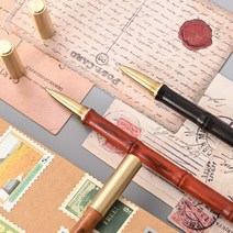 woojoo 선물소품 리얼나무 고급 우드볼펜 대나무 볼펜 자단, 단품, 단품