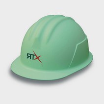 중공업형 수동 안전모 인쇄 634호 P703C 묶음5개, 청색