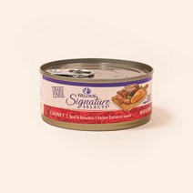 웰니스 캣 코어 시그니쳐 셀렉트 청키 소고기와 닭고기 캔 150g, 12개(1박스)
