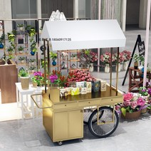 조립식 큰 바퀴 가판대 부스 선반 판매대 (백화점 플리마켓 노점 야시장), 로고 추가 (선택하시면 따로 연락드립니다.)